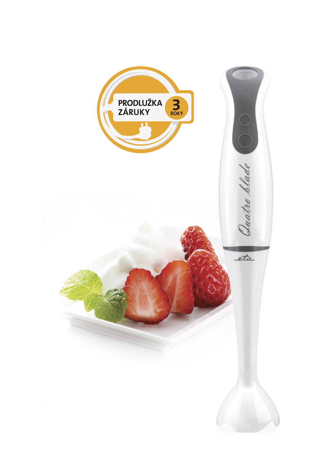 Ponorný mixér ETA Quatro blade 1058 90000 biely
