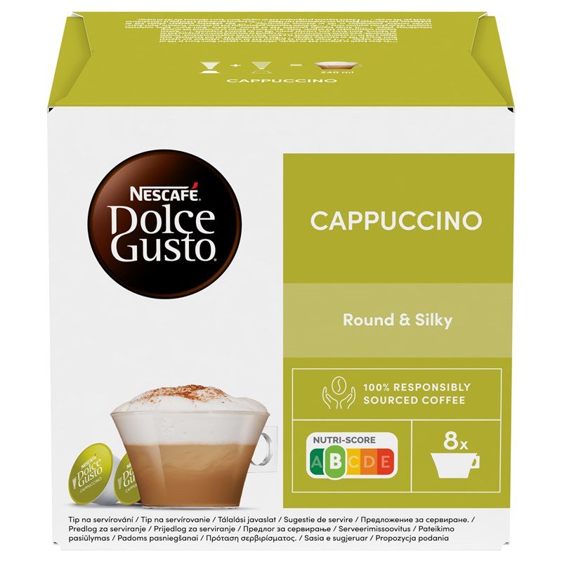 Kapsuly pre espressá NESCAFÉ Dolce Gusto® Cappuccino 16 ks