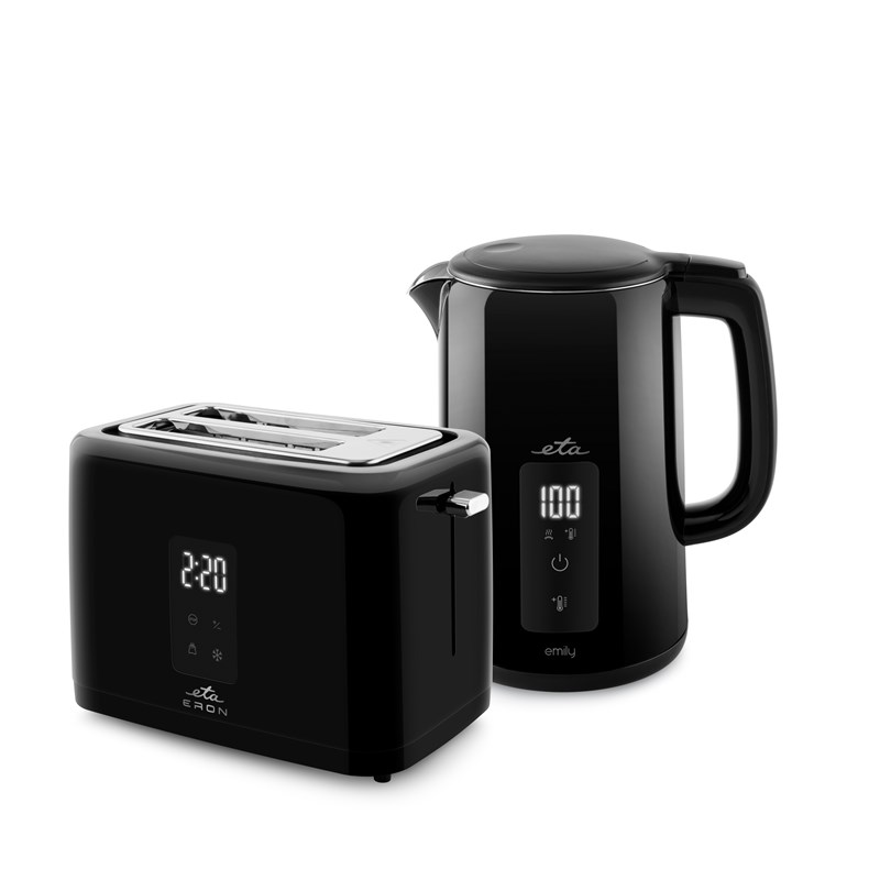 Set (Hriankovač ETA Eron 8166 90000) + (Rýchlovarná kanvica ETA Emily 4595 90000)