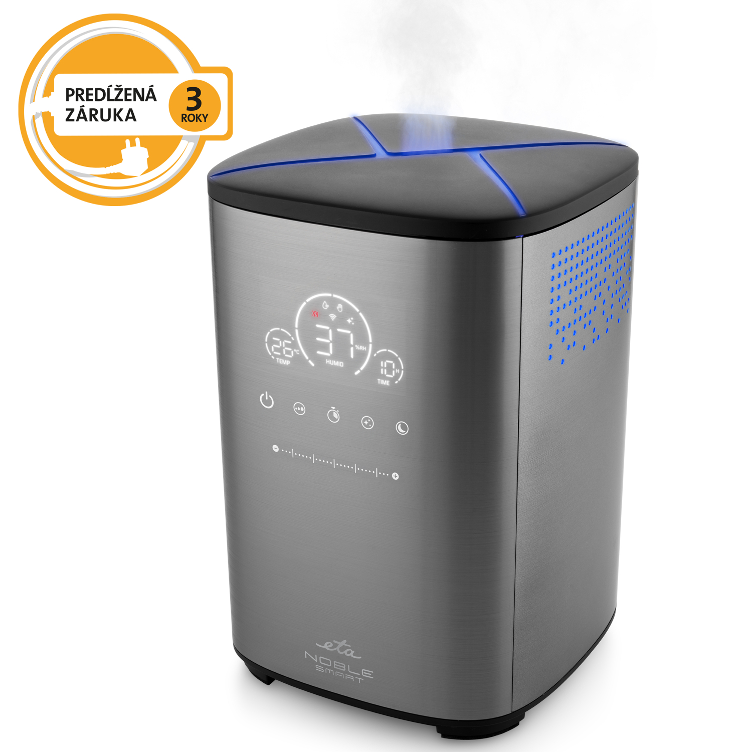 Zvlhčovač vzduchu ETA Noble Smart 5629 90000 sivý