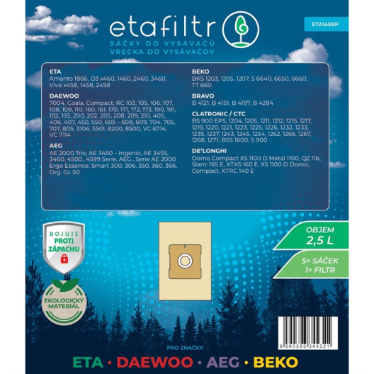 ETA ETA 1458 (5 ks) hnedý