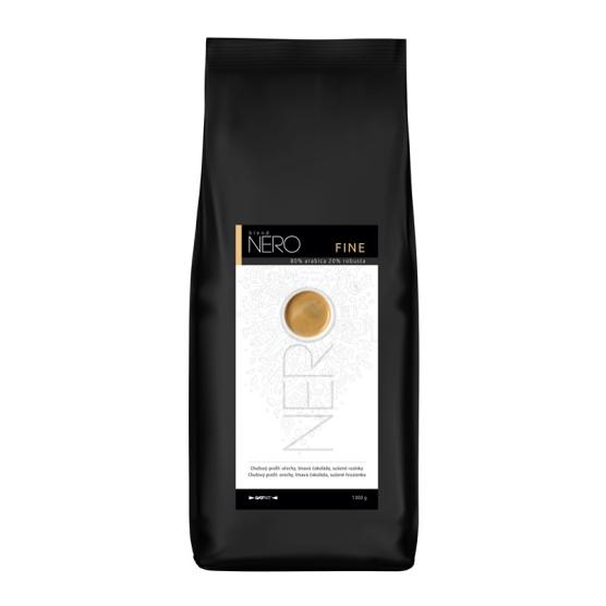 Káva zrnková Nero Caffé Premium/Fine 1 kg - obrázek č. 1