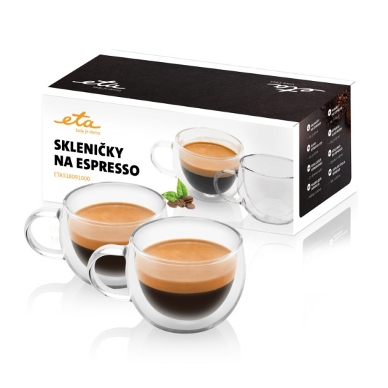 Poháre na espresso ETA 5180 91000 sklo - obrázek č. 1