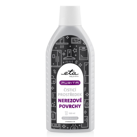 Čistiaci prostriedok na nerezové povrchy ETA PURITA 9958 90000 - obrázek č. 1