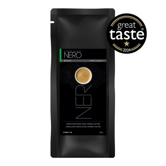 Káva zrnková Nero Brazil 250 g - obrázek č. 1