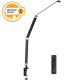 Stolná lampa ETA 2893 90000 stmievateľná, diaľkový ovládač, 10W čierna - obrázek č. 1
