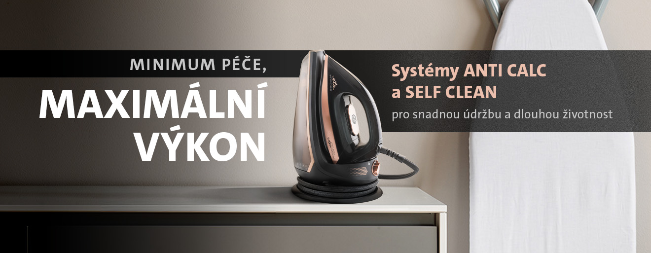 Žehlicí systém ETA Vapore, maximální výkon