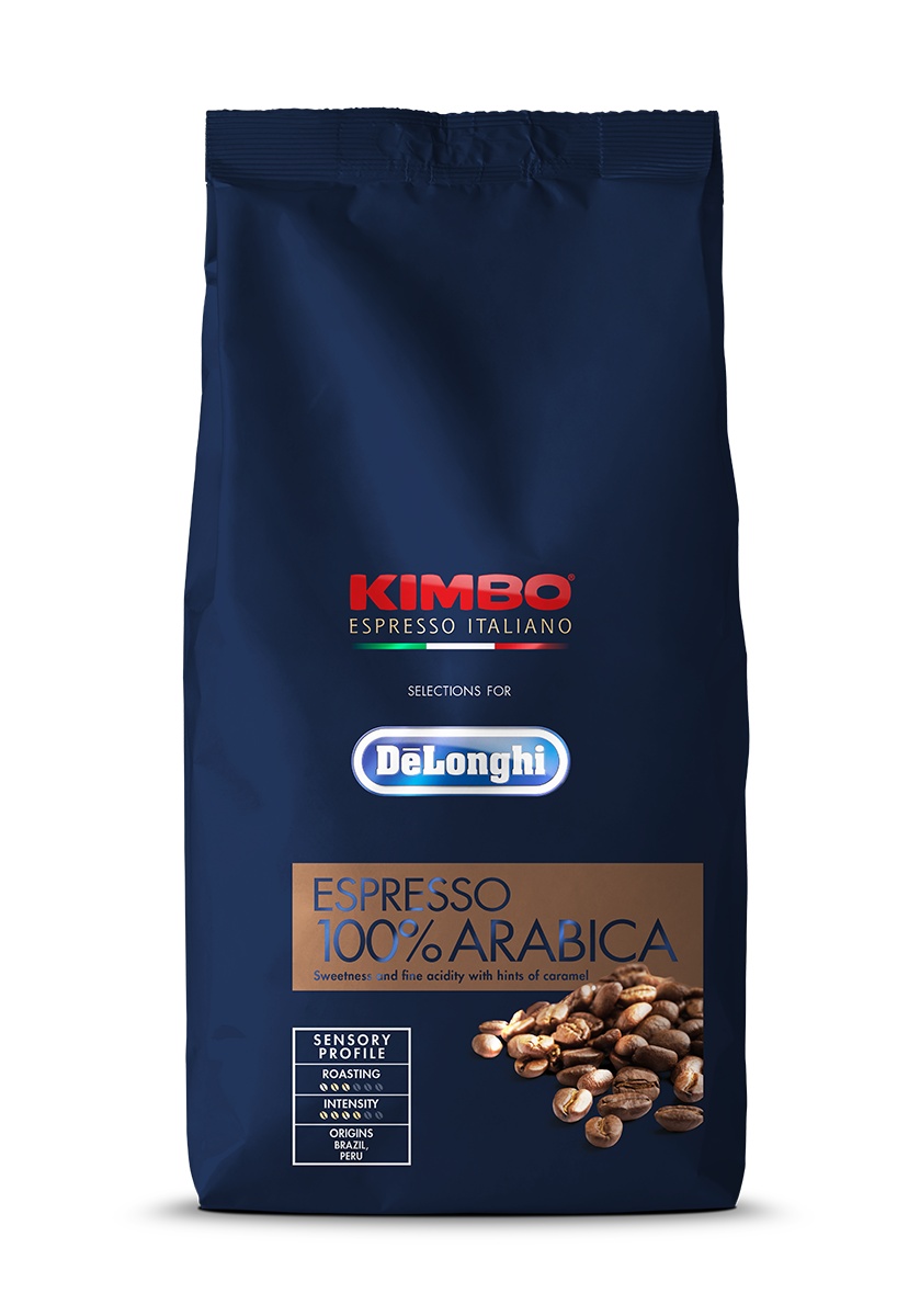 Káva zrnková De'Longhi Kimbo Arabica 1 kg