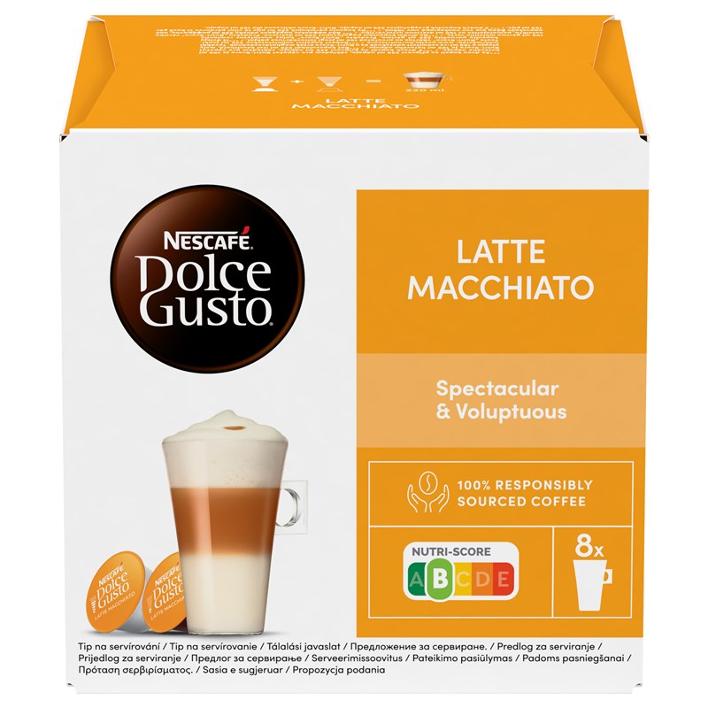Kapsuly pre espressá NESCAFÉ Dolce Gusto® Latte Macchiatto (16 ks)