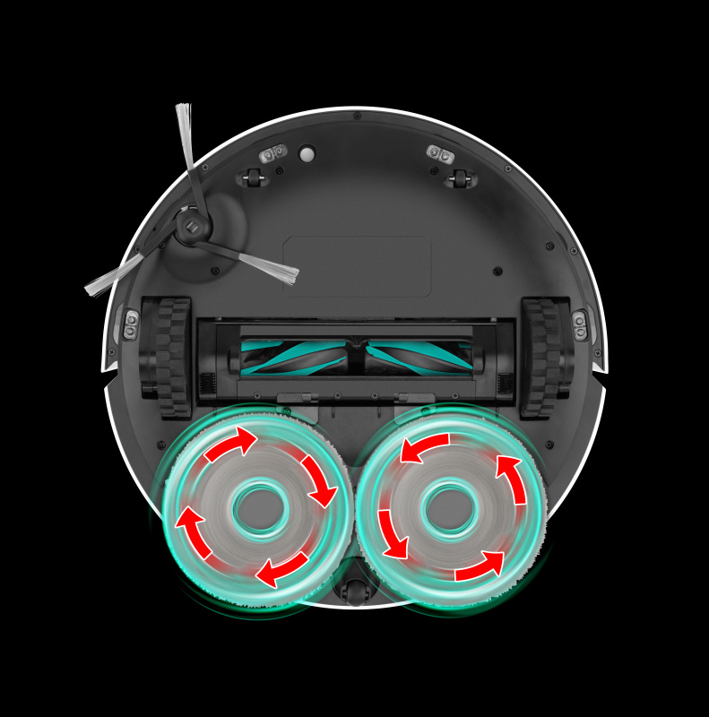 Robotický vysávač ETA MASTER AQUA PRO 7229 90000 biely