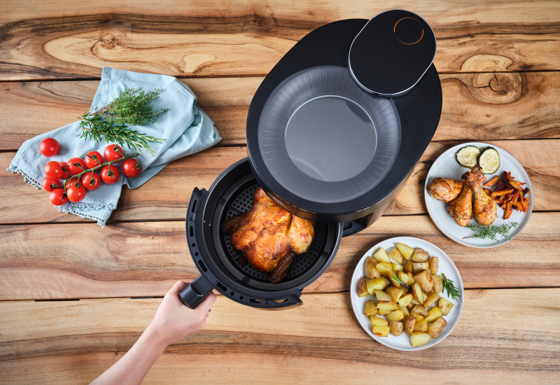 Fritéza teplovzdušná ETA SkyFry 5168 90000 čierna