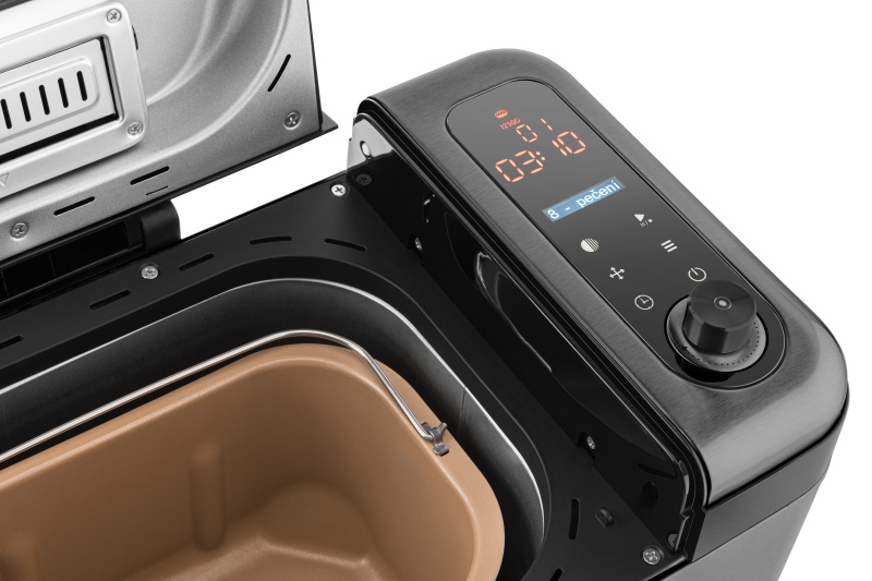 Domáca pekáreň ETA Duplica II Duplica II Origin 3147 90010 čierna/nerez