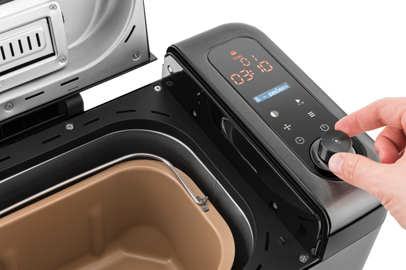 Domáca pekáreň ETA Duplica II Duplica II Origin 3147 90010 čierna/nerez