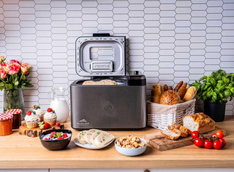 Domáca pekáreň ETA Duplica II Duplica II Origin 3147 90010 čierna/nerez