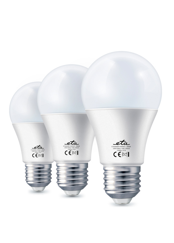 LED žiarovka ETA A60PACK6