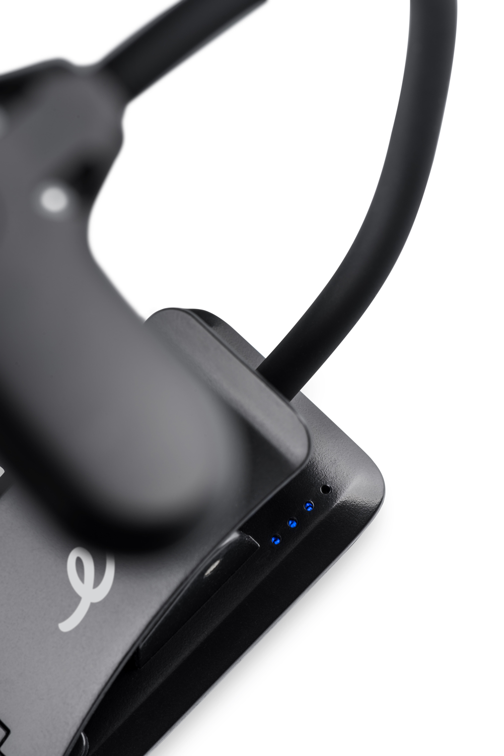 Stolná lampa ETA 089490000 s klipom, nabíjacia, stmievateľná čierna