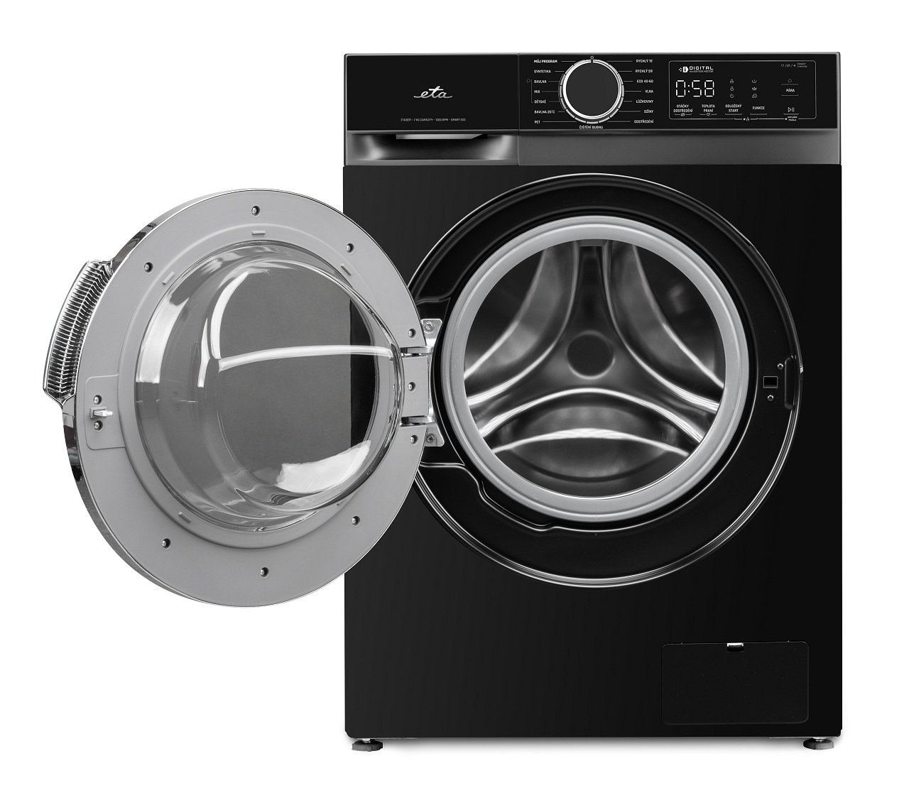 Práčka ETA 387190020A čierna