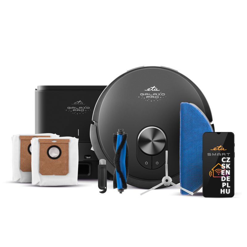 Robotický vysávač ETA Galaxo PRO 6239 90000 čierny