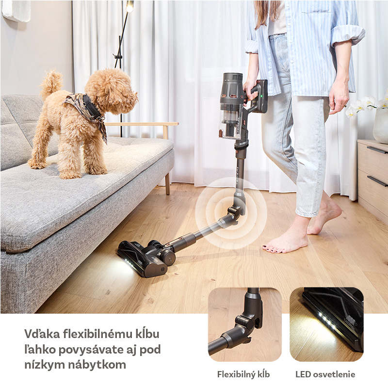 Tyčový vysávač ETA Terier 5247 90000 hnedý