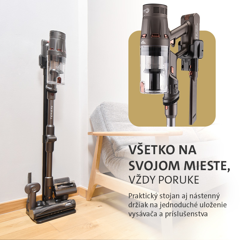 Tyčový vysávač ETA Terier 5247 90000 hnedý