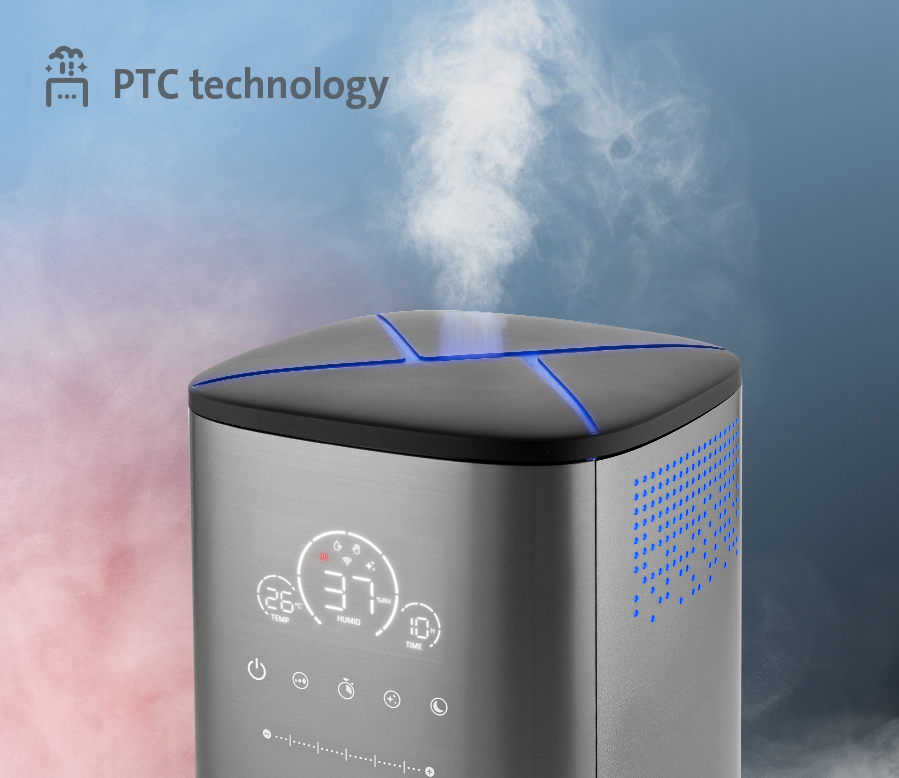 Zvlhčovač vzduchu ETA Noble Smart 5629 90000 sivý