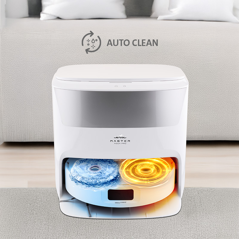 Robotický vysávač ETA MASTER AQUA PRO 7229 90000 biely