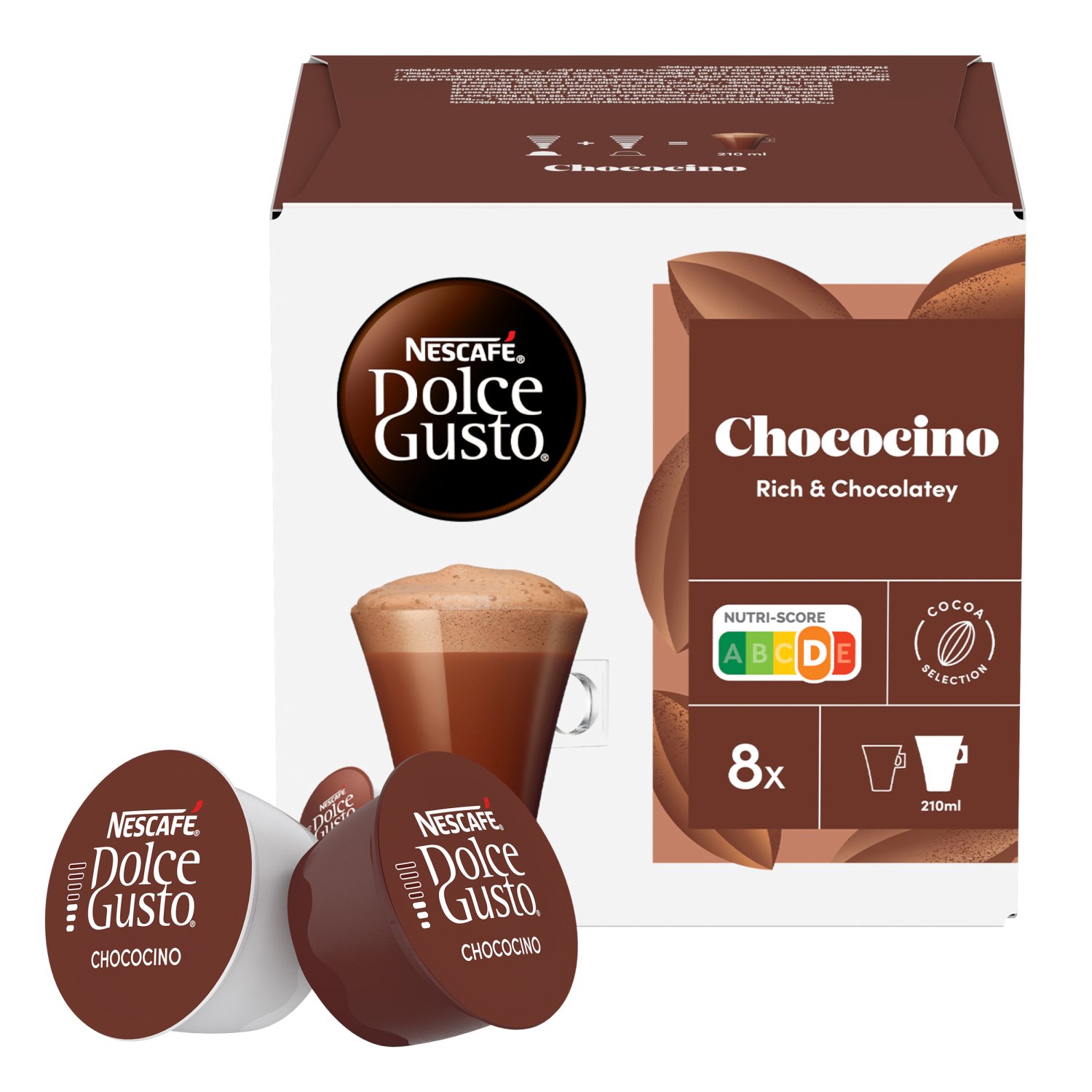 Kapsuly pre espressá NESCAFÉ Dolce Gusto® Chococino čokoládový nápoj 16 ks