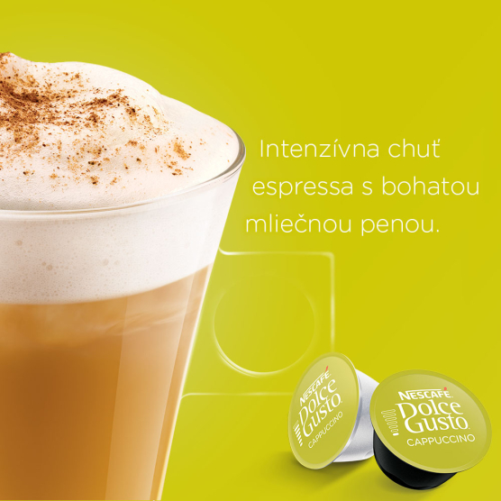 Kapsuly pre espressá NESCAFÉ Dolce Gusto® Cappuccino 30 ks - vedlejší obrázek č. 3