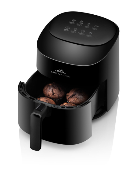 Fritéza teplovzdušná ETA Brilla Digi 4168 90000 čierna