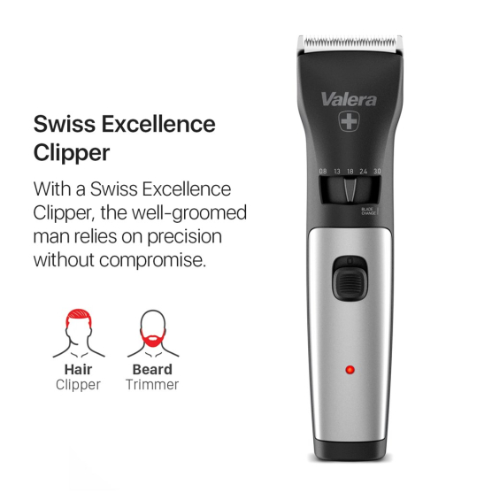 Zastrihávač vlasov Valera Swiss Excellence Top čierny