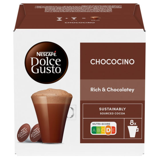 Kapsuly pre espressá NESCAFÉ Dolce Gusto® Chococino čokoládový nápoj 16 ks - vedlejší obrázek č. 1
