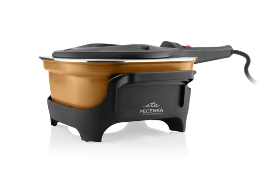 Elektrický hrniec na pečenie ETA Pečenka Ceramic Natura 0133 900052 béžový