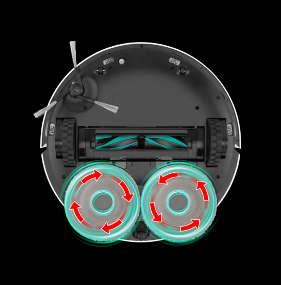Robotický vysávač ETA MASTER AQUA PRO 7229 90000 biely