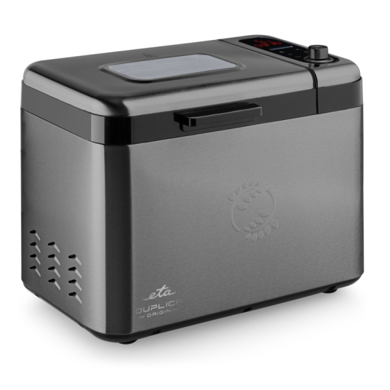 Domáca pekáreň ETA Duplica II Duplica II Origin 3147 90010 čierna/nerez