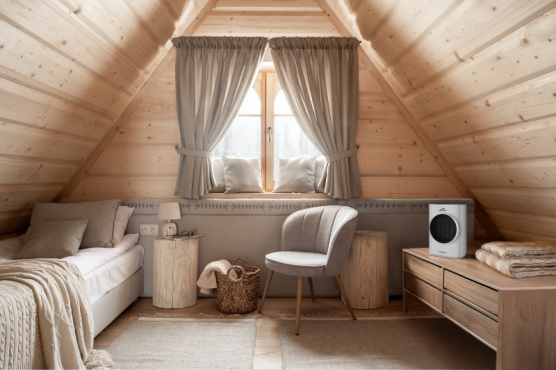 Teplovzdušný ventilátor ETA Fogos II 4623 90000 biely