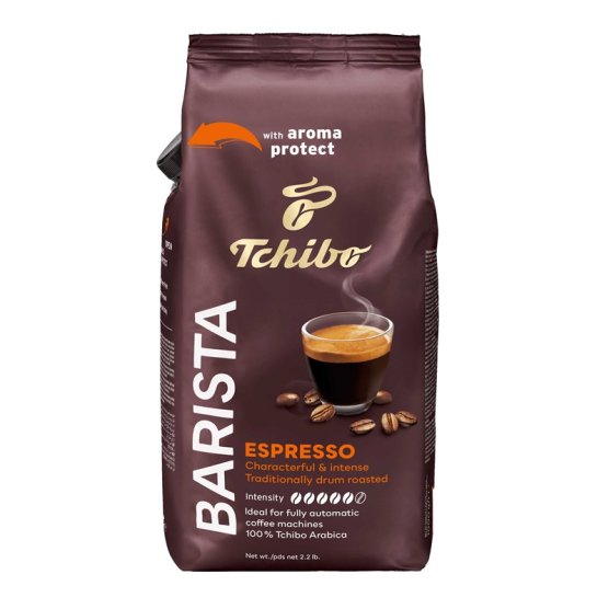 Káva zrnková Tchibo Barista Espresso 1 kg - vedlejší obrázek č. 1