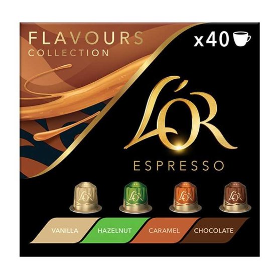 Kapsuly pre espressá L’OR Espresso Flavours mix (40 ks) - vedlejší obrázek č. 1