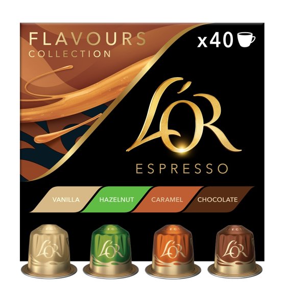 Kapsuly pre espressá L’OR Espresso Flavours mix (40 ks) - vedlejší obrázek č. 2