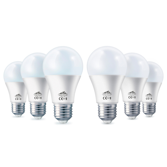 LED žiarovka ETA A60PACK6