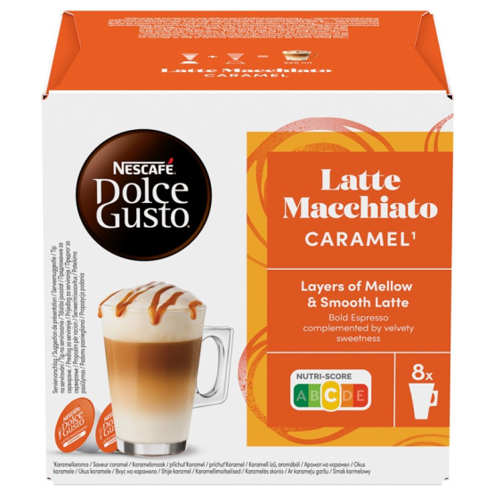 Kapsuly pre espressá NESCAFÉ Dolce Gusto® Latte Macchiato Caramel 16 ks - vedlejší obrázek č. 1