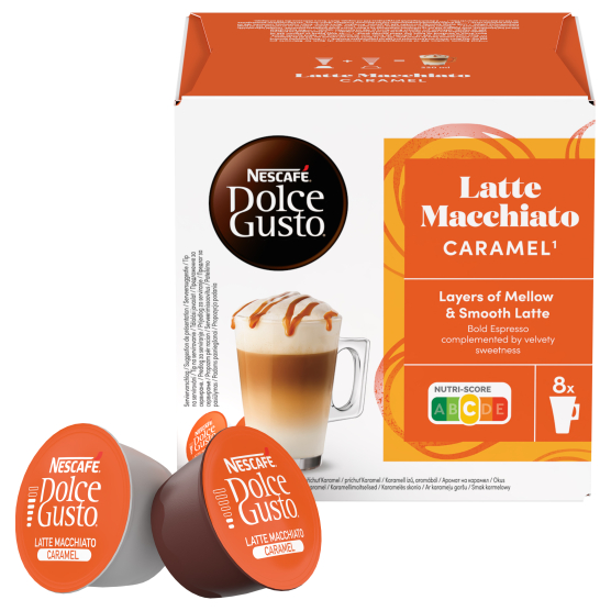 Kapsuly pre espressá NESCAFÉ Dolce Gusto® Latte Macchiato Caramel 16 ks - vedlejší obrázek č. 5
