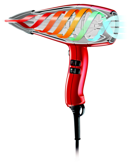 Fén Valera Swiss Silent JET 8500 RC D červený