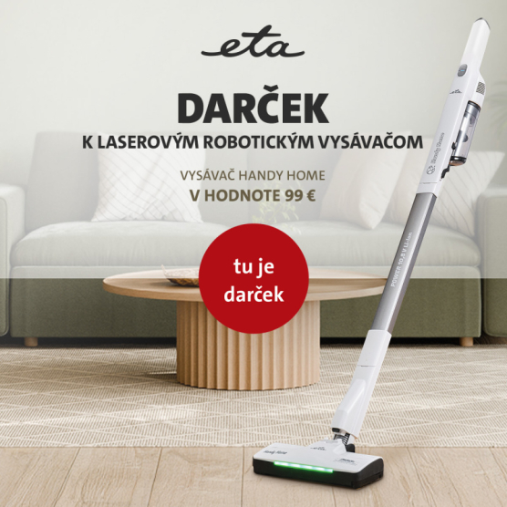 Robotický vysávač ETA Galaxo PRO 6239 90000 čierny