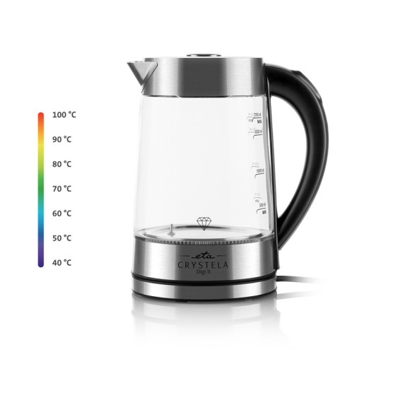 Rýchlovarná kanvica ETA Crystela Digi II 5154 90000 - vedlejší obrázek č. 1