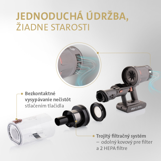 Tyčový vysávač ETA Terier 5247 90000 hnedý - vedlejší obrázek č. 21