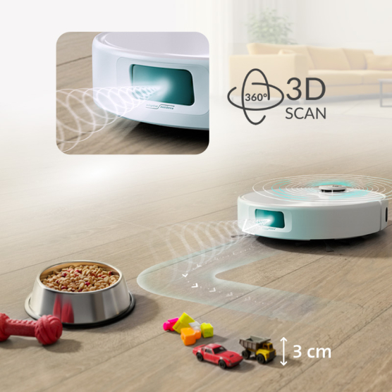 Robotický vysávač ETA MASTER AQUA PRO 7229 90000 biely - vedlejší obrázek č. 13