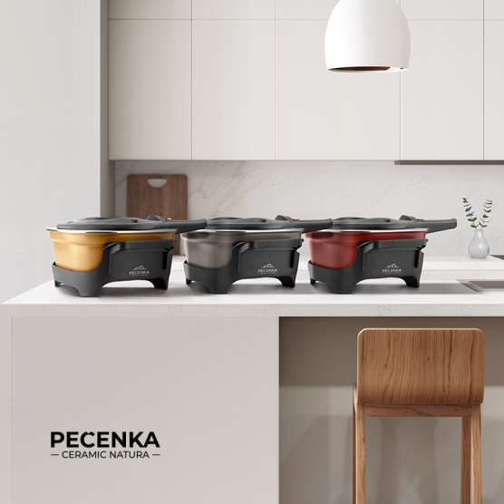 Elektrický hrniec na pečenie ETA Pečenka Ceramic Natura 0133 90052 béžový - vedlejší obrázek č. 7