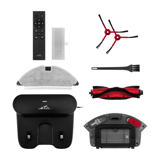 Robotický vysávač ETA Swing 4123 90000 čierny - obrázek č. 8