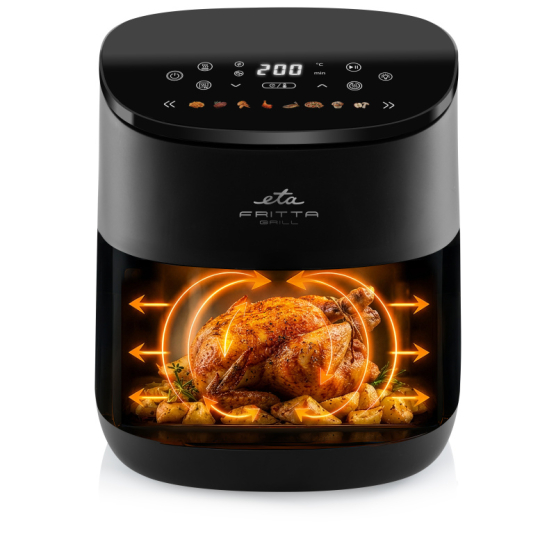 Fritéza teplovzdušná ETA Fritta Grill 1167 90000 čierna - obrázek č. 6
