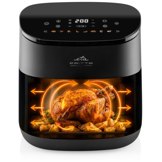 Fritéza teplovzdušná ETA Fritta Grill Max 6167 90000 čierna - obrázek č. 4